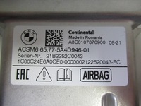 фото thumb №6, Bmw g seria модуль датчик подушка безпеки 5a4d946