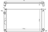 фото thumb №2, Радиаторов двигателя воды lexus nx toyota rav 4 iv 2.0 2.5h 12.12-