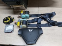 Hyundai купе 2 приборная панель подушка водителя пассажира ремень левое  правый  датчик в Украине, фото thumb