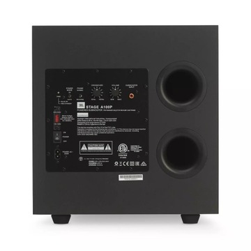 JBL Stage A100P (черный). Активный сабвуфер.