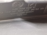 фото thumb №7, Skoda fabia 2 ii roomster lift 10- накладка бампера передній 5j0807061c