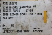 фото thumb №15, Ступиця підшипник праве перед toyota auris i 4321102170 nr27