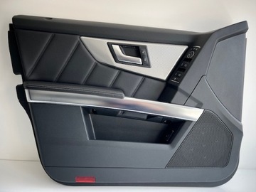 фото thumb №1, Оббивка боковина двері лівий перед mercedes glk x204 a2047232508 шкіра