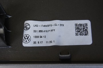 фото thumb №10, Dekor панели vw polo vi 2g 2g1858415ah