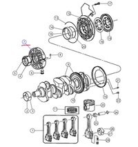 фото thumb №1, Корпус вкладиші jeep, chrysler mopar оригінальний номер 05066757ab