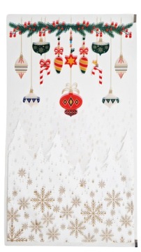 50x СУМКИ из фольги ПОДАРОЧНЫЕ СУМКИ SANTA STAR 20x35 см