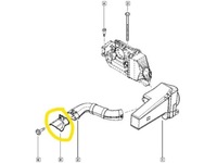 фото thumb №4, Воздухозаборник впуск воздуха трубы dacia sandero ii stepway logan ii duster i 2010-