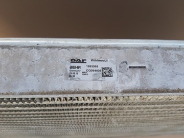 фото thumb №9, Daf cf euro6 радіаторів повітря інтеркулер 1909454 1993569