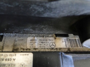 фото thumb №9, Mercedes радіаторів nt води кондиціонера вентилятор 850 w s клас w222 222