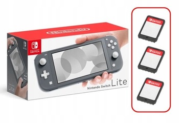 Игровая коробка IRIS с 12 игровыми картами для консоли Nintendo Switch Lite, черная