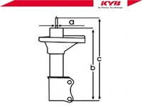 фото thumb №4, Kyb амортизатор toyota перед corolla 1.3 1.6 07.92