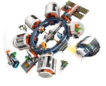 LEGO 60433 CITY SPACE — МОДУЛЬНАЯ КОСМИЧЕСКАЯ СТАНЦИЯ