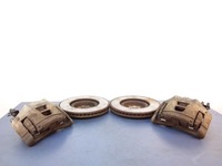 фото thumb №1, Audi a4 b7 гальмівні диски гальмівні колодки супорти перед swap 320 mm