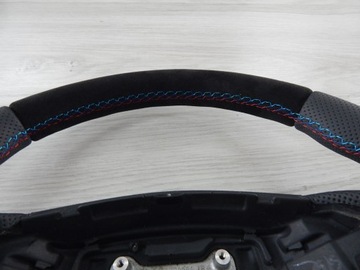 фото thumb №5, Bmw e60 рестайлинг e61 - руль новая кожа sport алькантара