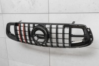 фото thumb №9, Mercedes glc x253 c253 amg 2019+ решётка радиатора panamericana gt brabus style