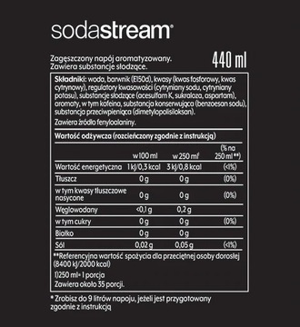 Syropy sodastrem pepsi 7up pepsi max 3 x 440ml
