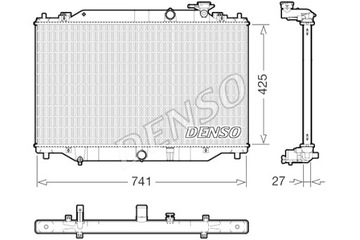 фото thumb №2, Радиаторов двигателя воды mazda cx-5 2.2d 04.12- denso