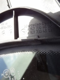 Купить Стекло боковая mercedes gle 167 правый задний  1677304602, фото thumb