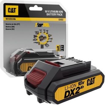 Литий-ионный аккумулятор CAT DXB2 18 В, 2,0 Ач