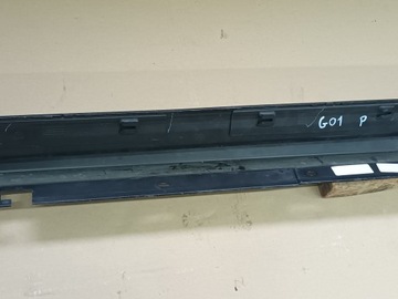 фото thumb №12, Планка пороговая правая bmw g01 x3 / g02 x4 порог правый м-пакет