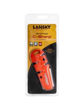 LANSKY OSTRZAŁKA C-SHARP CeramicSharp CERAMICZNA UNIWERSALNA CZERWONA RED
