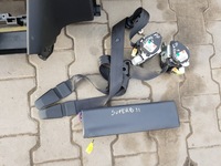 фото thumb №6, Skoda superb 2 ii 08-12r панель раздаточная консоль ремни подушки подушка безопасности