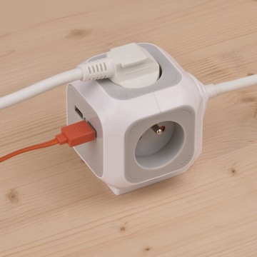 BRENNENSTUHL przedłużacz biurkowy ładowarka USB