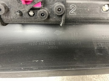 фото thumb №16, Hyundai ioniq v 5 порог левый накладка 87751-gi100 планка пороговая