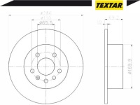 фото thumb №12, Textar 92075703 диск тормозная