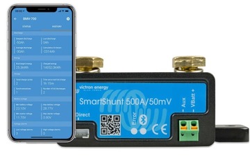 Victron Smart Shunt Аккумуляторный шунт 500А 50мВ