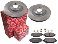 фото thumb №1, Гальмівні диски + гальмівні колодки febi перед mazda rx 8 322mm