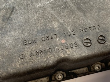 MERCEDES МАСЛЯНЫЙ ПОДДОН 651 M651 OM651 A6510140603
