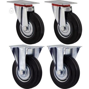 НАБОР ИЗ 4 ШТ. WHEELS fi 125 полочная тележка 13СТГУ125