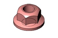 фото thumb №4, Запчасть монтажная выхлоп гайка m10x1.5 1szt.. iveco daily iv daily