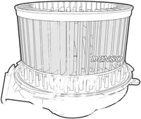 фото thumb №1, Повітродувка вентилятор повітропровід dea21010 denso