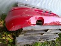 Бампер задний  задний opel corsa d рестайлинг  opc line 3 дверь 2011-2014 красный Доставка, фото thumb