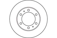 фото thumb №1, Trw тормозные диски тормозные 2szt toyota перед hi-lux 06-