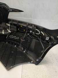 фото thumb №14, Jaguar xf ii x260 бампер перед переднее 6 pdc радар камера celestial чёрный