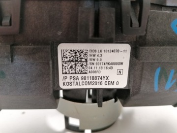 фото thumb №7, Opel crossland x перемикач комбінований стрічка 98118874yx оригінал 2017-