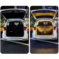 Молдинг световая led гибкая к багажника автомобиля 2 m ciepłe фонарь Оригинал, фото thumb