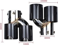 фото thumb №5, Насадки выхлоп 4-wylotowe do bmw g20 g21 g23 g42 – 2 штуки