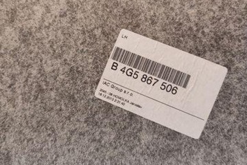 фото thumb №13, Стеля чорна audi a6 avant 4g5, c7, 4gd 4g5867506 1.97l дизель 130kw