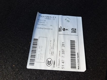 фото thumb №7, Bmw 4 f36 обивка обшивки багажника 7337229 7337234
