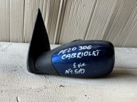 фото thumb №1, Зеркало левая электрический 5 pin peugeot 306 cabrio