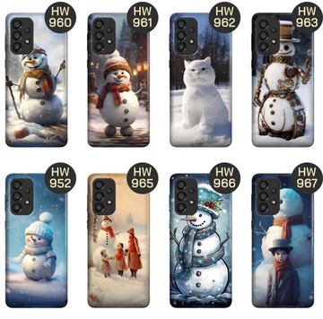 ETUI DO SAMSUNG GALAXY A33 5G WZORY BAŁWAN ZIMA ŚNIEG OBUDOWA POKROWIEC
