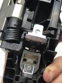 фото thumb №10, Ручка двері хром задня права leaf ii