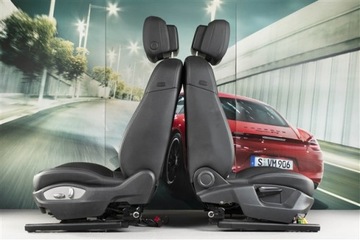 фото thumb №6, Porsche macan сидіння skóropodobne чорні алькантара