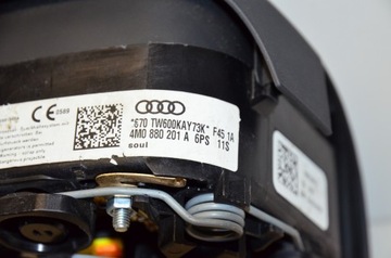 фото thumb №11, Audi sq7 q7 4m0419689h4pk 4m0880201a кермо подушка безпеки комплектна