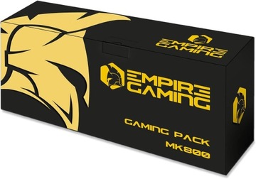 Комплект клавиатуры и мыши EMPIRE GAMING черный QWERTY (IT)