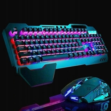 НАБОР БЕСПРОВОДНОЙ ИГРОВОЙ КЛАВИАТУРЫ И МЫШИ1